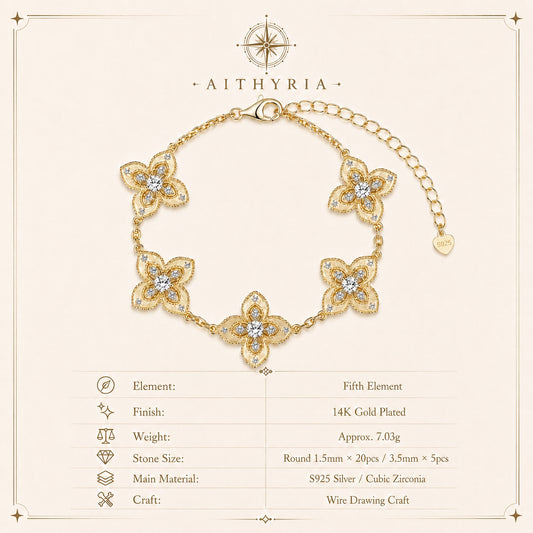 AITHYRIA|Fifth Element Blossom Bracelet