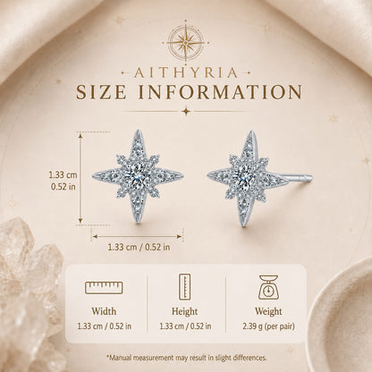 AITHYRIA| North Star Stud Earrings