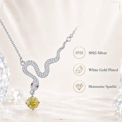 AITHYRIA|  Elemental Serpent Necklace