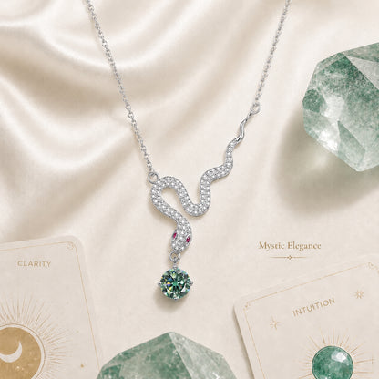 AITHYRIA|  Elemental Serpent Necklace