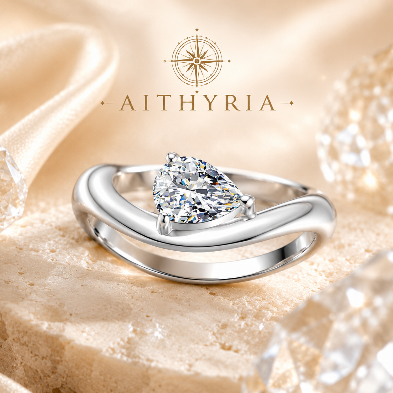 AITHYRIA｜ AURORA RING 0.5CT