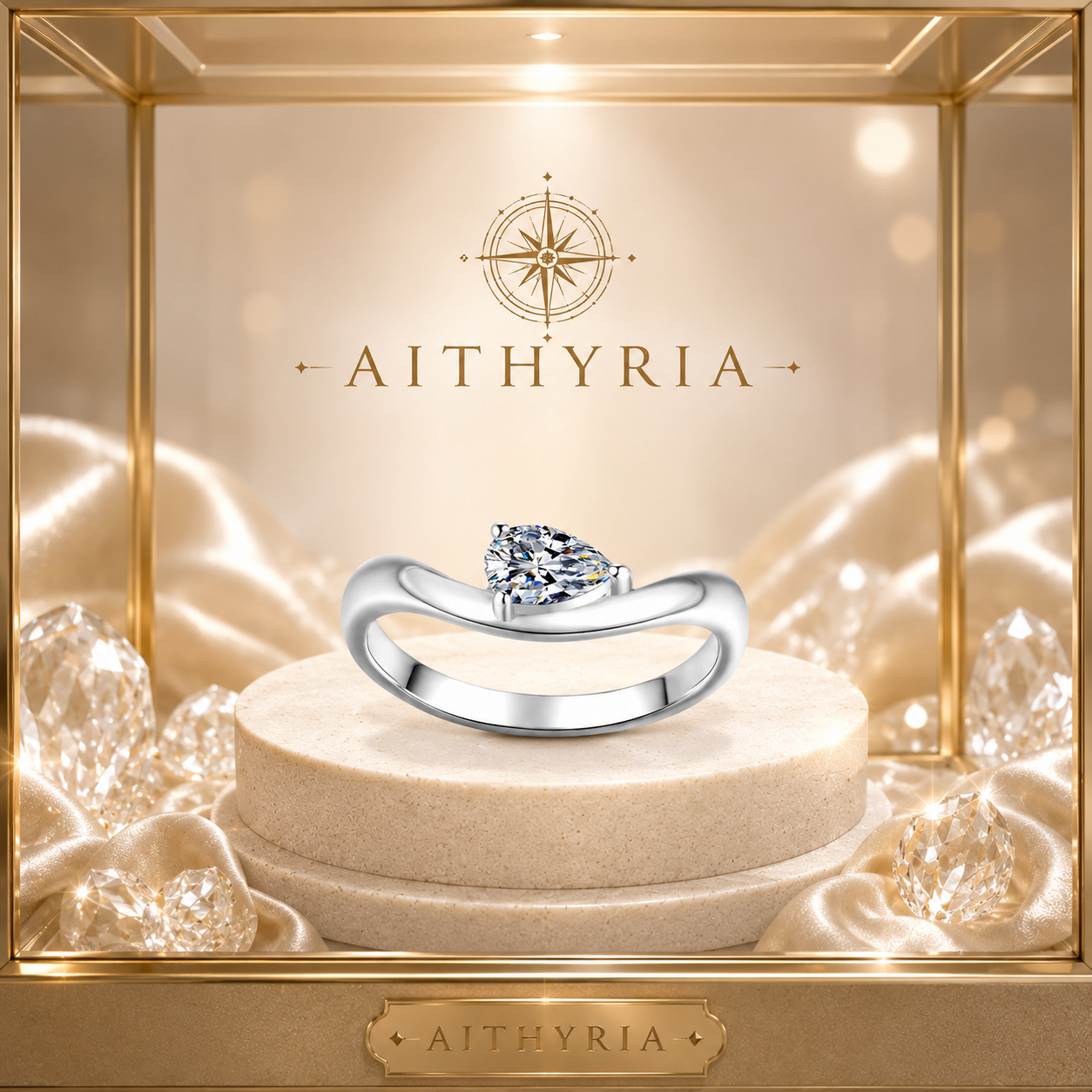 AITHYRIA｜ AURORA RING 0.5CT