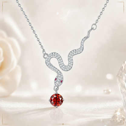 AITHYRIA|  Elemental Serpent Necklace